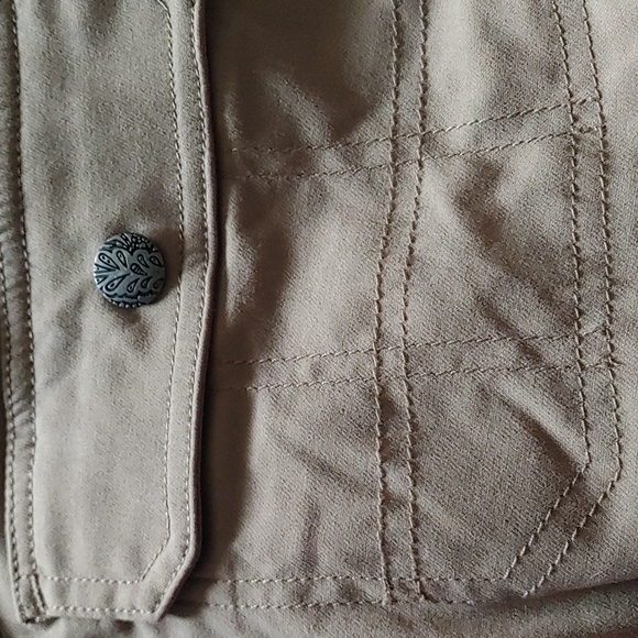 Prana Halle Shorts Sz.2 Khaki Tan - Picture 11 of 11
